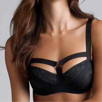 Marlies Dekkers Wing Power Grau/Schwarz Vorgeformter BH