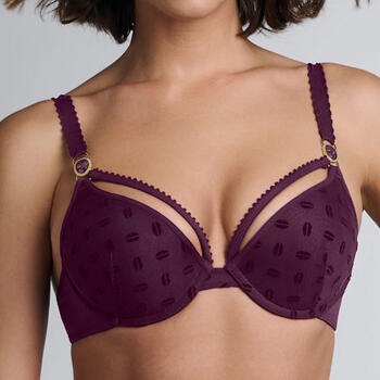 Marlies Dekkers Visage Aubergine Push Up BH