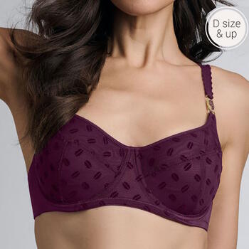 Marlies Dekkers Visage Aubergine Nicht geformter BH