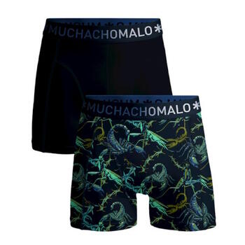 Muchachomalo Scorpion Schwarz/Print Modal Boxershort