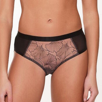 LingaDore Black Flower Schwarz Hipster