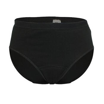 Beeren Unterwäsche Menstruatie Slip Schwarz Perioden Slip