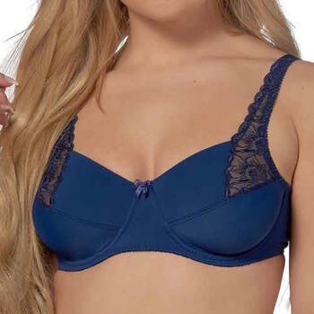 Elbrina Helen Navy-Blau Nicht geformter BH