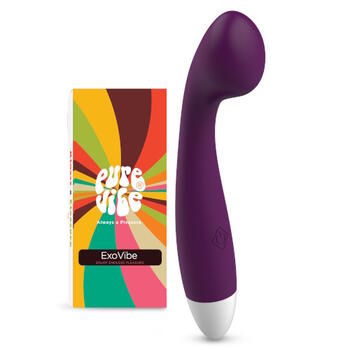 PureVibe ExoVibe Violett G-Spot Vibrator