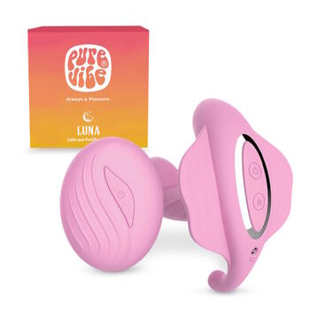 PureVibe Luna Pastellrosa G-Spot Vibrator