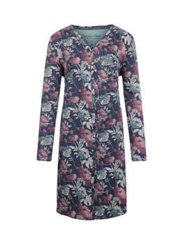 Charlie Choe Cold Days Blau/Print Nachtkleid