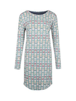 Charlie Choe Cold Days Grün/Print Nachtkleid