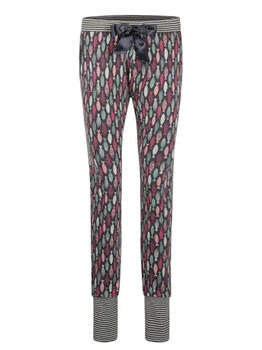 Charlie Choe Cold Days Grau/Print Pyjamahose