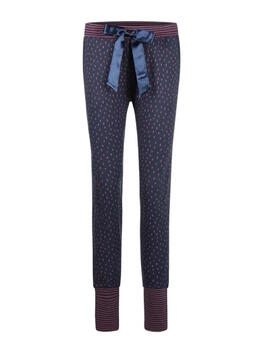 Charlie Choe Cold Days Navy-Blau/Print Pyjamahose