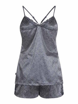 Charlie Choe Good Luck Navy-Blau/Print Shortama