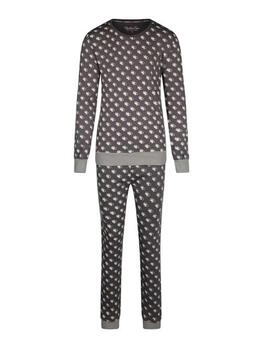Charlie Choe Limited Edition Grau/Print Pyjama