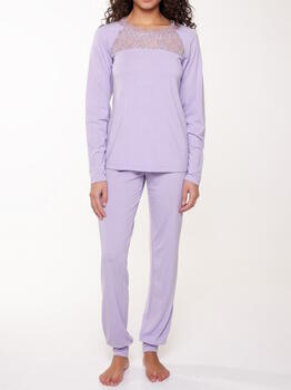 LingaDore Nacht Happy colour Lila Pyjama