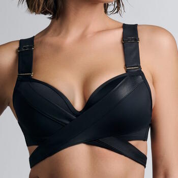 Marlies Dekkers Bademode Cache Coeur Schwarz Push Up Bikini BH