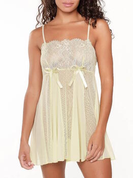 LingaDore Nacht Sunny Lime Sunny Lime Slipdress