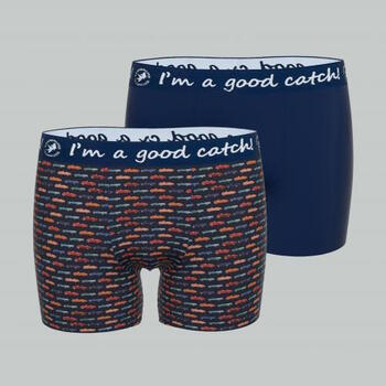 Ein Fisch namens Fred Classic cars Navy-Blau/Print Boxershort