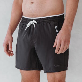 Bomain Basic Schwarz Badehose