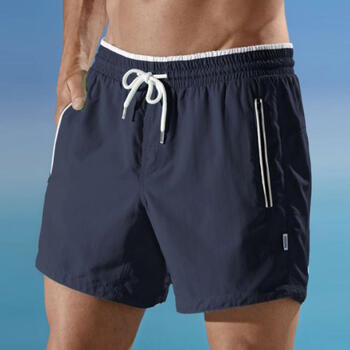 Bomain David Navy-Blau Badehose