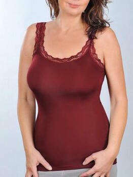 Toker Basic Weinrot Top