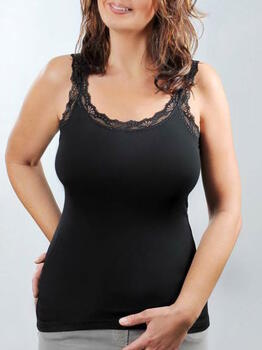 Toker Basic Schwarz Top