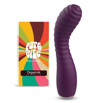 PureVibe Orgazmik Violett G-Spot Vibrator