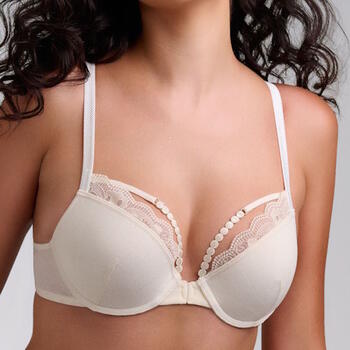 Marlies Dekkers Mauritshuis Elfenbein Push Up BH