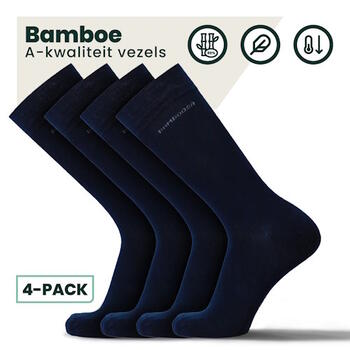 Bamboosa Jason Navy-Blau Socks