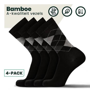 Bamboosa Steve Schwarz/Print Socks