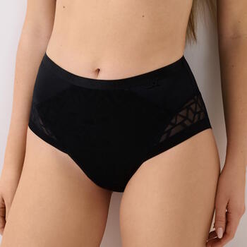 Lisca Opal Schwarz Hoher Slip