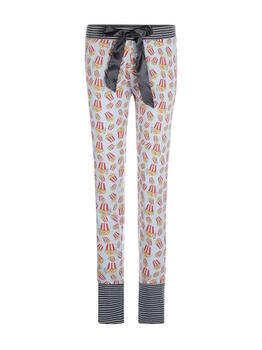 Charlie Choe Retro nights Blau/Print Pyjamahose