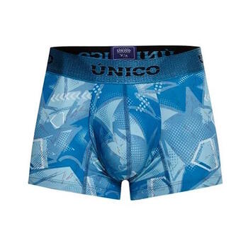 Mundo Unico Escantillon Blau/Print Sport Trunk