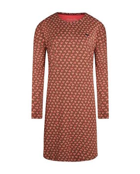 Charlie Choe Flower Power Braun/Print Nachtkleid