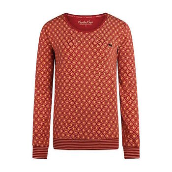 Charlie Choe Flower Power Rot/Print Schlafshirt