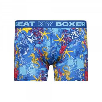 Schlag meinen Boxer Space Blau/Print Boxershort