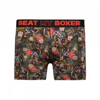 Schlag meinen Boxer Route 66 Mehrfarbig/Print Boxershort