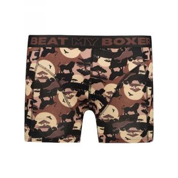 Schlag meinen Boxer Lion Safari Braun/Print Boxershort