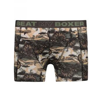 Schlag meinen Boxer No Kill Fishing Braun/Print Boxershort