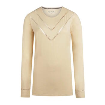 Charlie Choe Funky Nights Elfenbein Schlafshirt