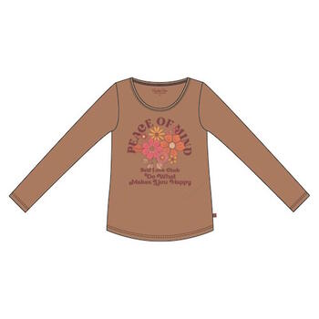 Charlie Choe Flower Power Ocker Gelb Schlafshirt