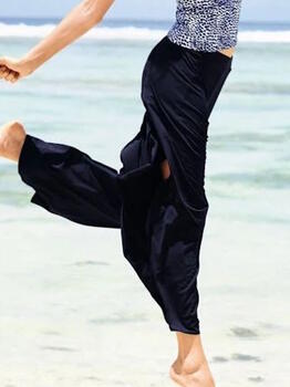 Rosa Faia Bademode Jaipur Navy-Blau Strandkleidung