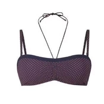 Anita Bademode Santa Marta Blau/Print Unwattierter Bikini BH