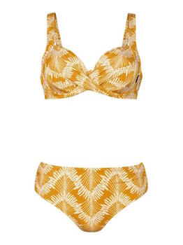 Rosa Faia Bademode Delia Orange/Print Set