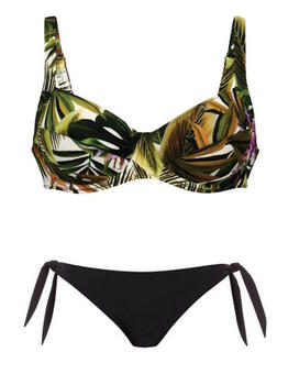 Anita Bademode Sibel Grün/Schwarz Set