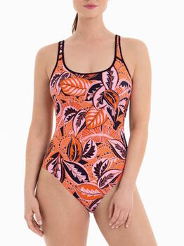 Anita Bademode Jimena Orange/Print Badeanzüge