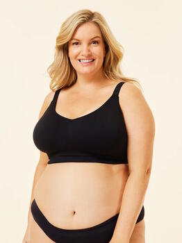 Kandiszucker Basic Schwarz Ohne Bügel BH