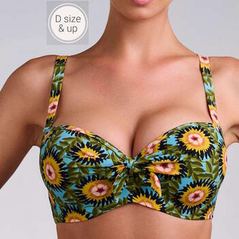 Marlies Dekkers Bademode Bellini Grün/Print Gemoldefer Bikini BH