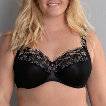 Rosa Faia Colette Schwarz Nicht geformter BH