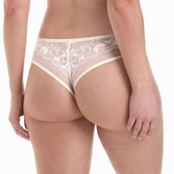 Rosa Faia Sita Elfenbein Brasilianischer Slip