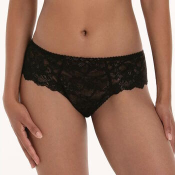 Rosa Faia Bobette Schwarz Brasilianischer Slip