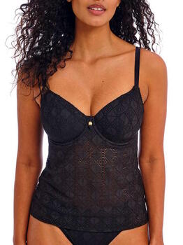 Freya Swim Nomad Nights Schwarz Tankini Top