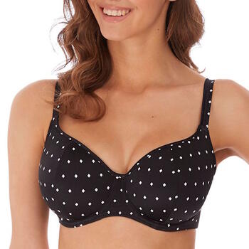 Freya Swim Jewel Cove Schwarz/Print Gemoldefer Bikini BH